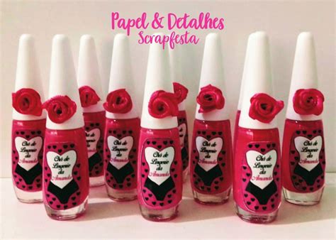 Esmalte Personalizado Chá de Lingerie Elo Produtos Especiais