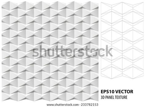 Abstract 3d White Geometric Background White Stock Vector (Royalty Free ...