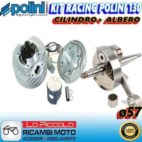 Gruppo Termico Evolution Vespa Alluminio Albero Motore Polini Vespa