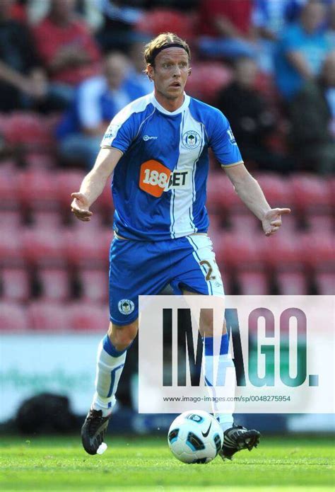 Ronnie Stam Wigan Athletic FC Wigan V Blackpool Dw Stadium Wigan