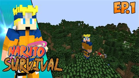 Minecraft Naruto Survival Ninja Ep 1 Naruto Modded Series YouTube