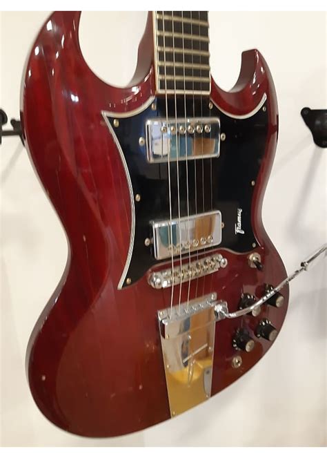 Framus Occasion 1973 S 370 Cherry Red Prinz Guitars Amsterdam