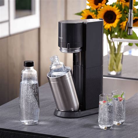 Machine à eau gazeuse SodaStream Duo Black 2 bouteilles