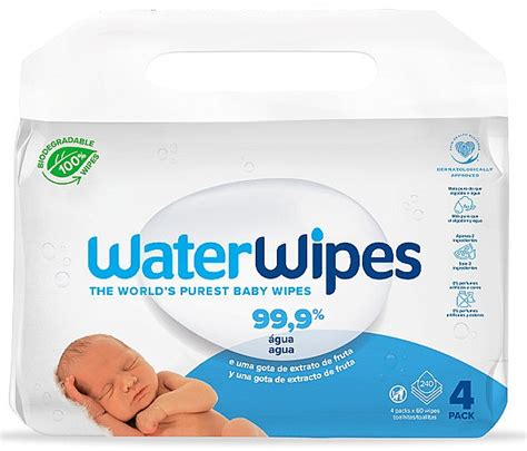 WaterWipes Baby Wipes Toallitas húmedas 4x60uds Makeup es