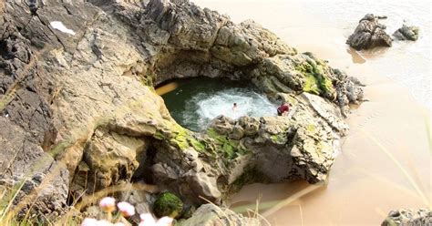 The Beautiful Natural Blue Pool In Gower Which People Are Still