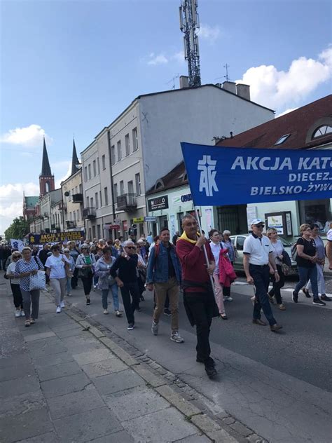 Ogólnopolska Pielgrzymka Akcji Katolickiej na Jasną Górę Przemarsz