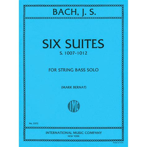 Js Bach For Bass