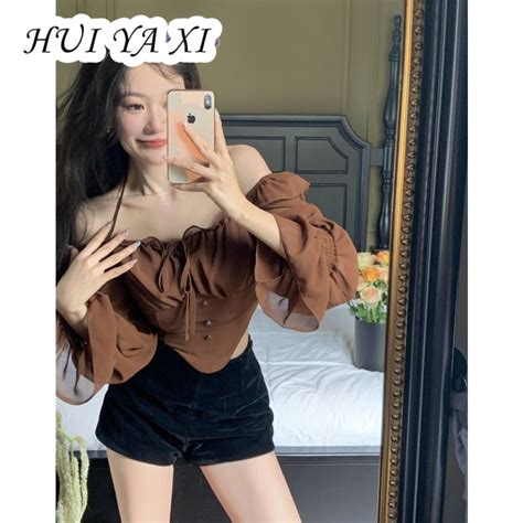 Hot Girl s เสอ เสอแขนยาว เสอผหญง เสอแฟชนผญ ทนสมย คลาสสค สไตล ชค WCS23A0QEC
