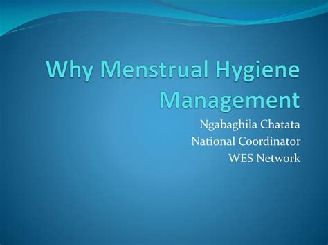 Ppt Why Menstrual Hygiene Management Powerpoint Presentation Free Download Id1453504