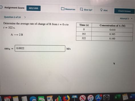 Solved Assignment Score Resources Give Up Hint Chegg