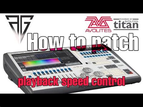 Avolites Titan How To Patch Fixture And How To Align Fixture In Build