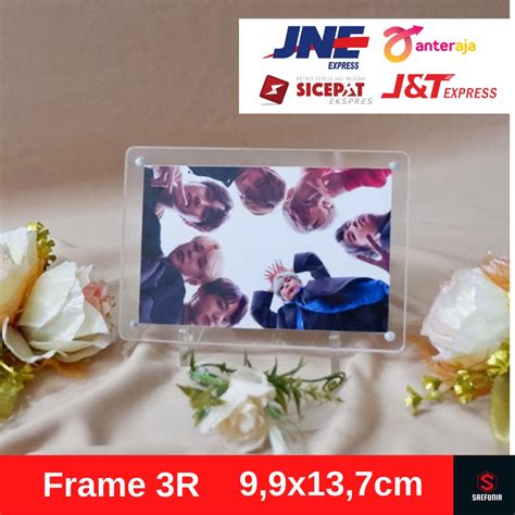 Jual Frame Akrilik Magnet Bingkai Foto Akrilik Ukuran R Shopee