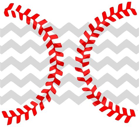 Baseball Stitching Cut Files For Cutting Machines Svg Etsy