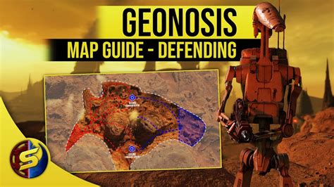 Map Guide For Geonosis Defending Star Wars Battlefront Youtube