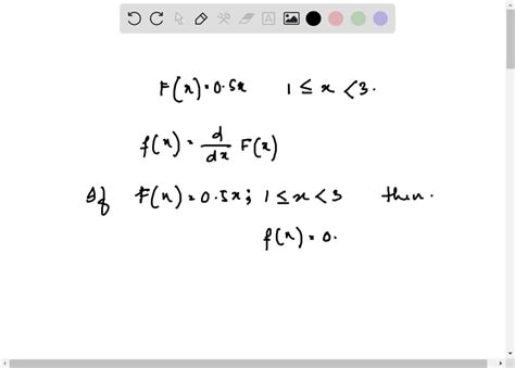 Solved For The Following Cumulative Distribution Function X