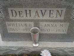 Anna Marie Ross DeHaven 1870 1930 Mémorial Find a Grave