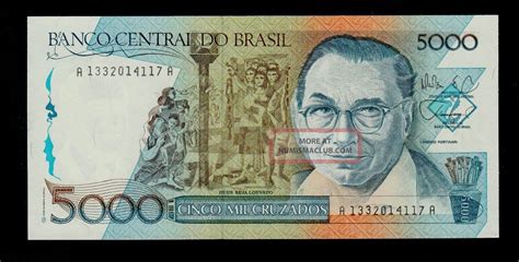 Brazil Cruzados Pick A Unc Banknote