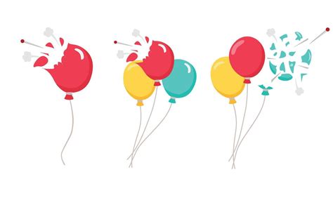 Balloon Popping Vector Art, Icons, and Graphics for Free Download