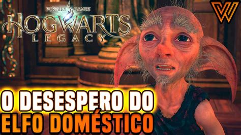 Missão Secundária O Desespero do Elfo Doméstico em Hogwarts Legacy