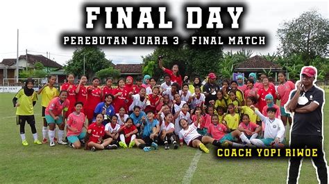 Final Day Women S Football Java Championship Sepak Bola Wanita