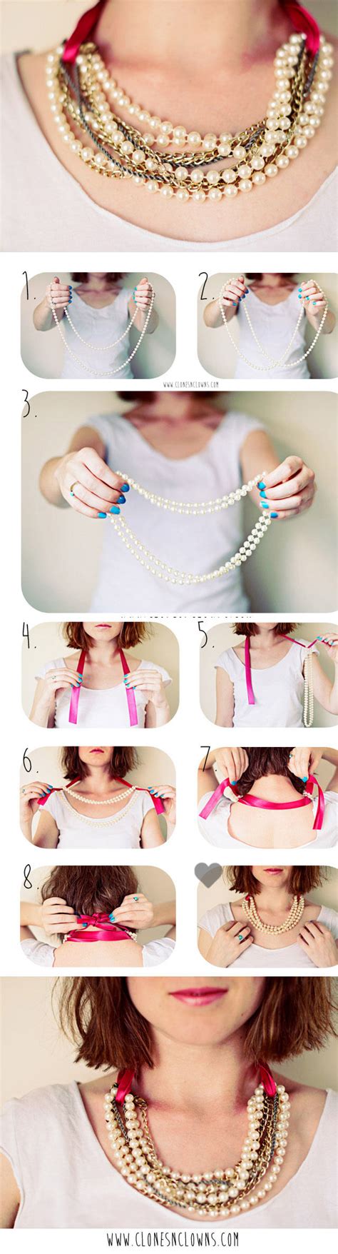 DIY Pearl Necklace In 3 Minutes Pictures Photos And Images For