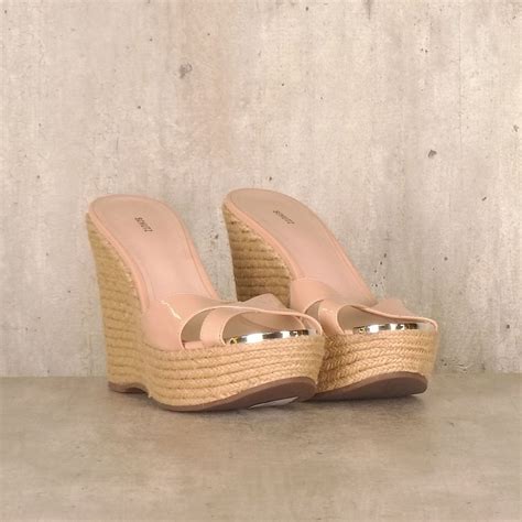 Sand Lia Nude Envernizada Schutz Sand Lia Feminina Schutz Usado Enjoei