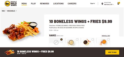 Buffalo Wild Wings Lunch Menu With Prices Hours Updated August