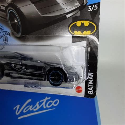 Jual Bergaransi Hot Wheels Dc Comics Batman Batmobile Black Chrome Hotwheels Ghf Trendi