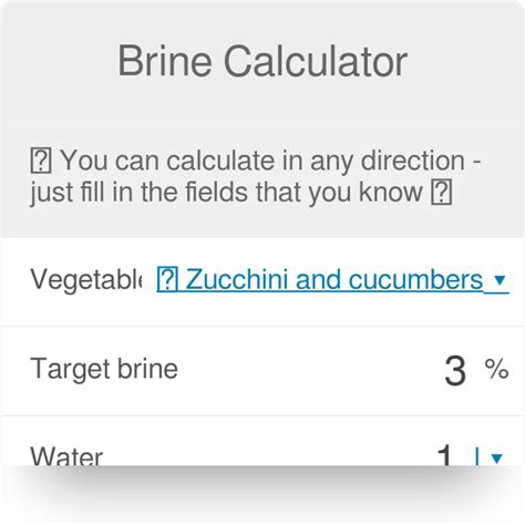 16+ Salt Brine Calculator - JarydJillyan