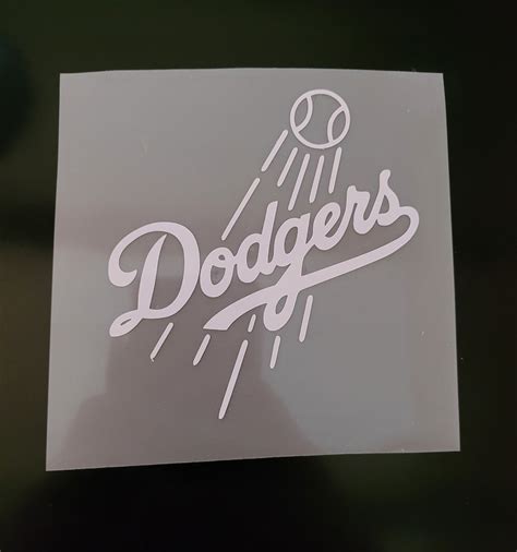 LA Dodgers Decal Stickers colors in Description - Etsy