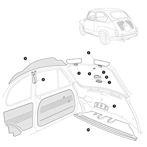 Innenverkleidungen Und Sonnenblenden Ersatzteile F R Und Multipla