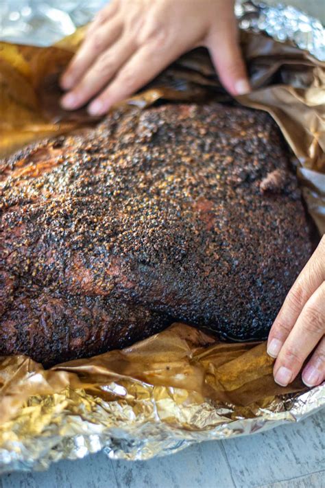 Amazing EASY Smoked Brisket Recipe - Kitchen Laughter