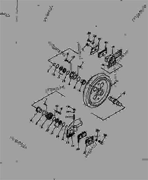 Front Idler Bulldozer Komatsu D E Track Parts