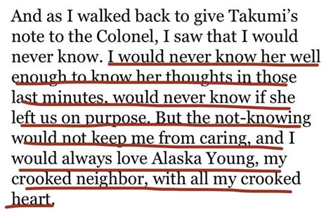 Looking For Alaska The Colonel Quotes