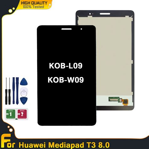 Original LCD For Huawei Mediapad T3 8 KOB L09 KOB W09 LCD Display Touch