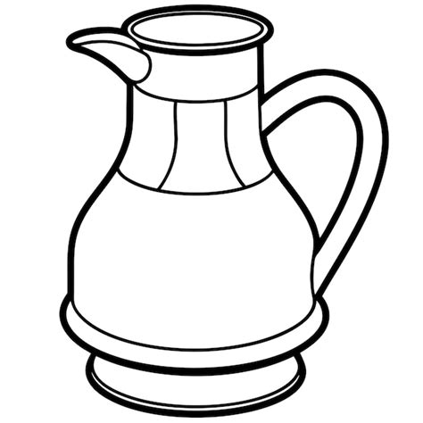 premium vector cartoon image   jug playful pitcher design