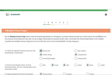 evaexam: the examination software from evasys
