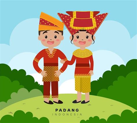 Premium Vector Flat Design Indonesian Culture Kebudayaan Indonesia