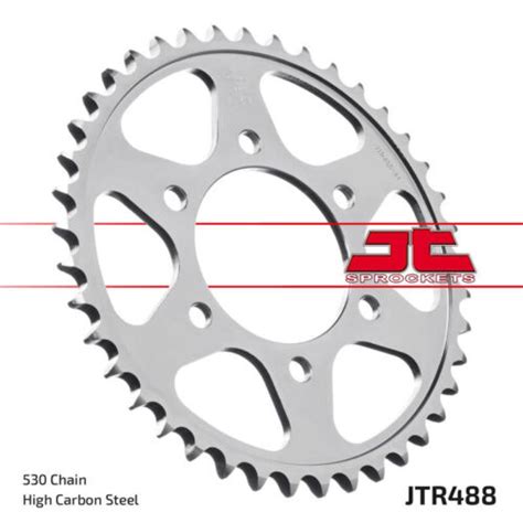 Steel Rear Sprocket 47 Tooth 530 JT JTR488 47 For ZX9R ZX12R ZZR ZXR