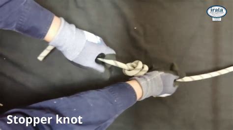 Irata Level 1 Knot 1 Of 7 Stopper Knot Youtube