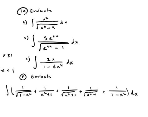 Solved 0 Evaluate A Tl5 Sex Dx 4x X1 C S 2 X 6x