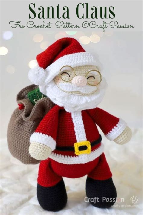 Crochet Santa Claus Amigurumi Free Patterns Diy Magazine Crochet