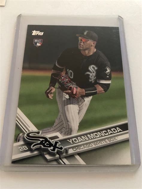 2017 Topps Update Yoan Moncada Us200 Rc Rookie Ebay