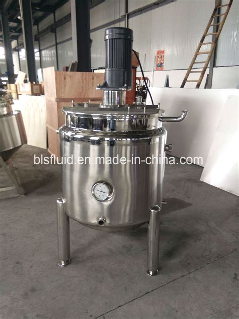 China Industrial Stainless Steel L Lpg Double Jacket Mixer Milk