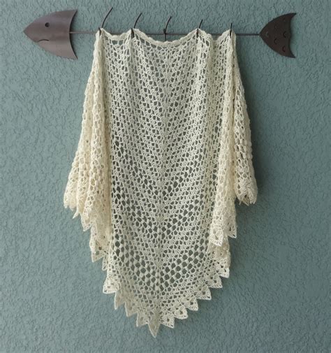 Seems Like Old Times Pattern By Michele DuNaier Shawl Crochet Pattern