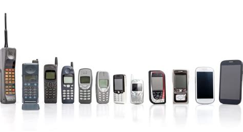 The Evolution Of Mobile Phones From Brick Sized Devices To Modern