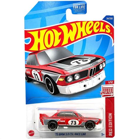 Hot Wheels 2022 Target Red Edition 73 BMW 3 0 CSL Race Car Price Guide