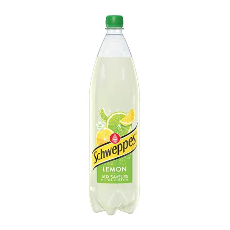 Soda Saveur Citron Schweppes La Bouteille D L Prix Carrefour