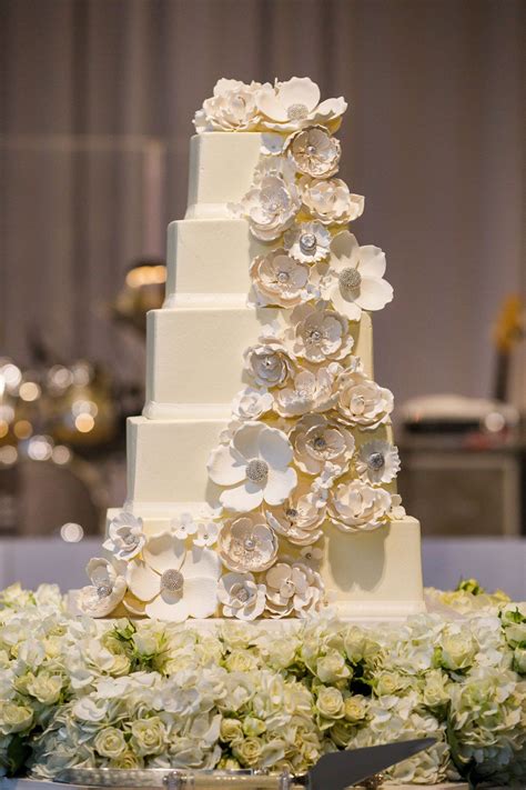 Decorating A Five Layer Wedding Cake