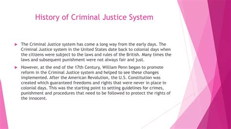 Criminal Justice Ppt